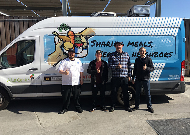 Culinary Staff and A La Cart Food Truck