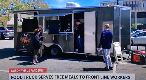 Food Truck Free Front Line Worker Meals