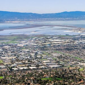 Aerial View of Newark California Aerial View of Newark California